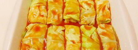 голубцы с консервированной фасолью и грибами. Шаг 10