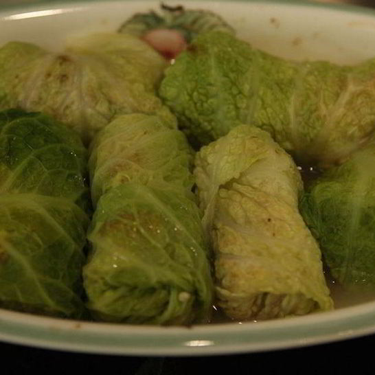 Рецепт голубцов с лисичками и пореем