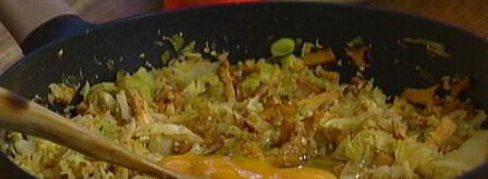 голубцы с лисичками и пореем. Шаг 9