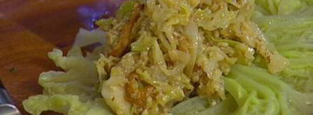 голубцы с лисичками и пореем. Шаг 10