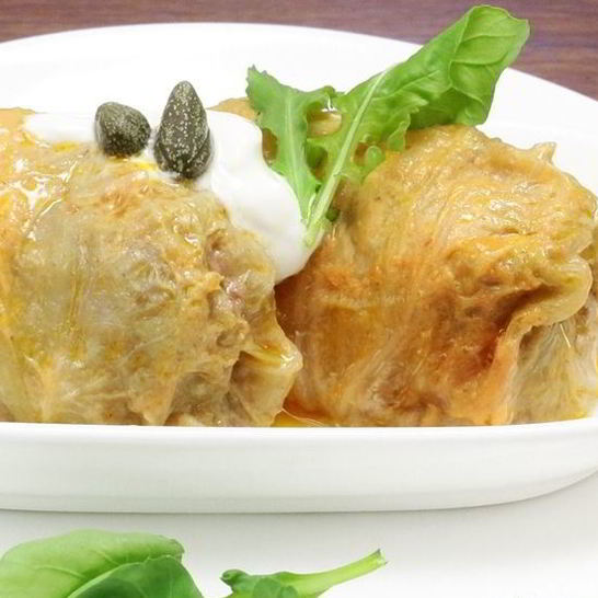 Рецепт голубцов, тушенных в сметане