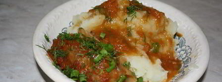 голубцы в подливе с пюре. Шаг 15