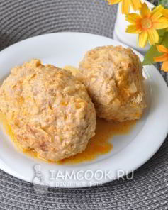 Ленивые голубцы с геркулесом