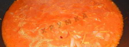 ленивые голубцы с капустой и фаршем в горшочках. Шаг 6