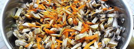 постные голубцы с пшеном и грибами. Шаг 4