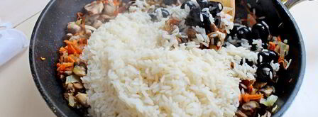 постные голубцы с рисом и грибами. Шаг 4