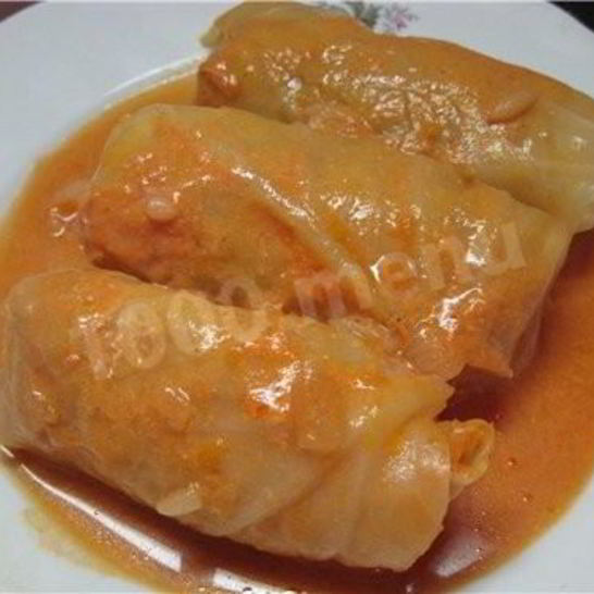 Рецепт вегетарианских голубцов с фасолью в кастрюле