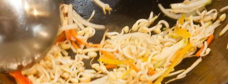 гречневая лапша с курицей терияки. Шаг 6