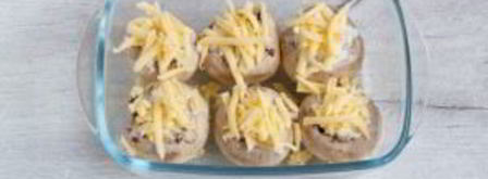 фаршированные шампиньоны шикарные. Шаг 10