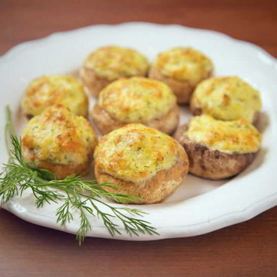 Рецепт фаршированных шампиньонов