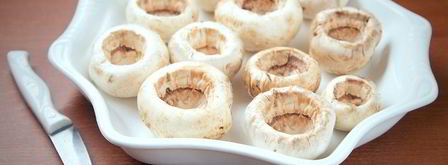 фаршированные шампиньоны. Шаг 6