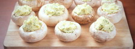 фаршированные шампиньоны. Шаг 7