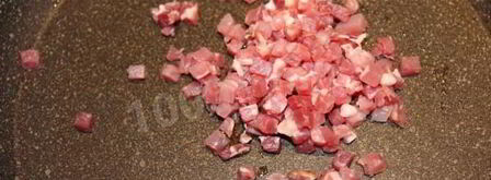 грибы с ветчиной. Шаг 5