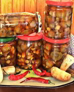 Грибы в маринаде