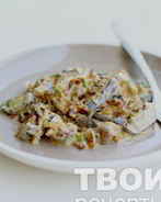 Грибы в сметане