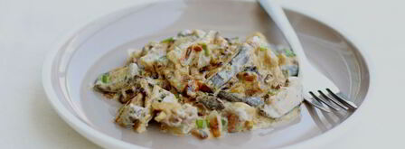 грибы в сметане. Шаг 9