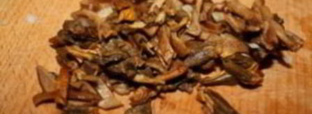 лисички, жареные с рисом. Шаг 3