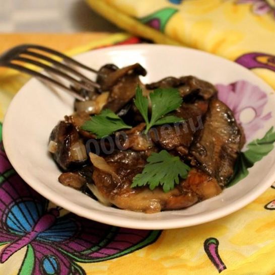 Рецепт подосиновиков жареных