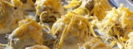 шампиньоны, фаршированные беконом и сыром. Шаг 6