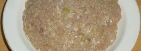 шампиньоны, фаршированные мясом. Шаг 3