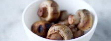 шампиньоны на углях. Шаг 6