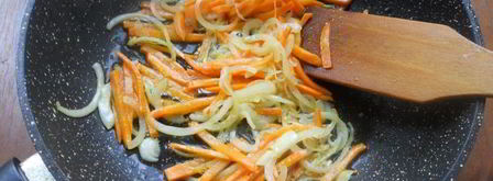 шампиньоны жареные с цветной капустой. Шаг 4