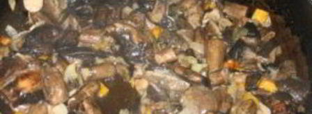 тушеные подберезовики. Шаг 4