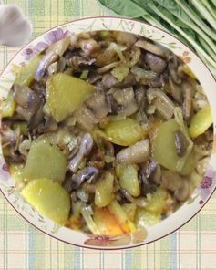 Волнушки жареные с картофелем