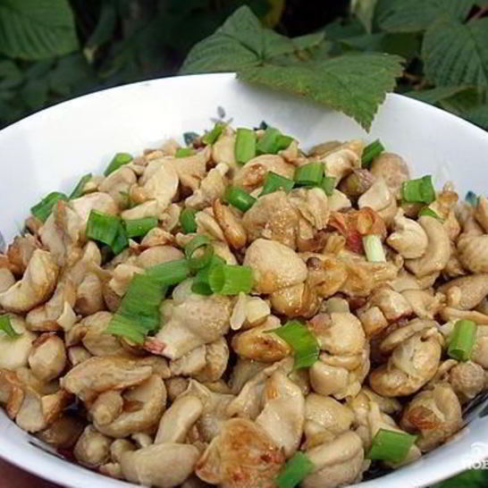 Рецепт запеченных дождевиков