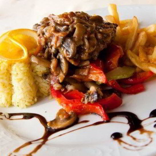 Рецепт запеченных лесных грибов с чесноком, ворчестерским соусом и тимьяном