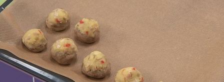 запеченные шампиньоны с картофельной начинкой. Шаг 5