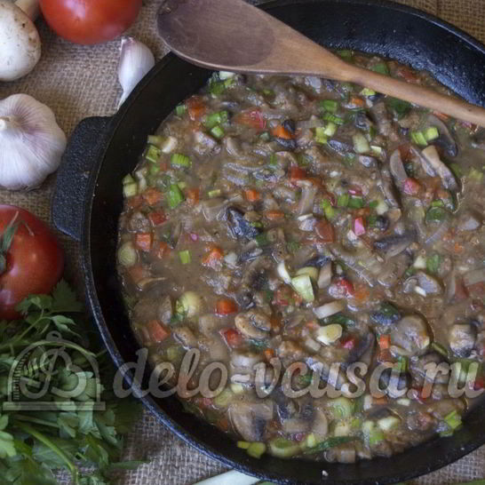 Рецепт грибного гуляша