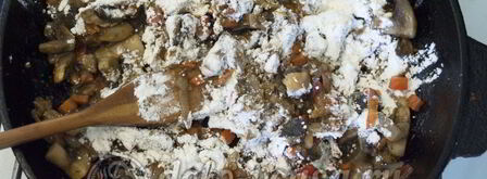 грибной гуляш. Шаг 9