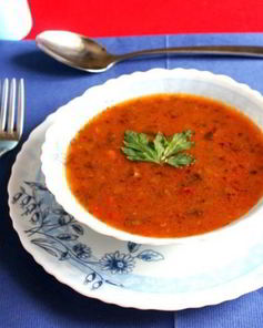 Гуляш из баранины в мультиварке