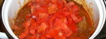 гуляш из говядины с помидорами. Шаг 12