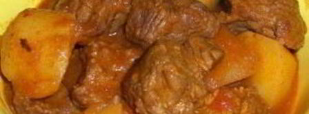 гуляш из говядины с помидорами. Шаг 15