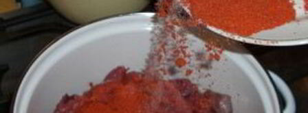 гуляш из говядины с помидорами. Шаг 10