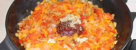 гуляш из индейки. Шаг 9