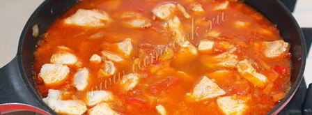 гуляш из индейки. Шаг 10