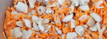 гуляш из куриной грудки. Шаг 7