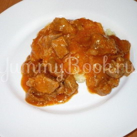 Рецепт гуляша из мультиварки