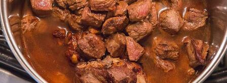 гуляш из мяса с клецками. Шаг 6