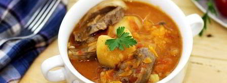 гуляш из свиного сердца. Шаг 12