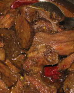 Гуляш из языка