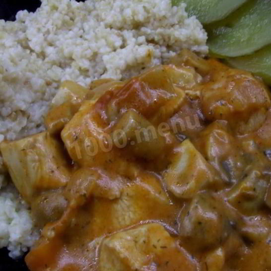 Рецепт куриного гуляша из филе курицы