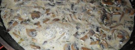 картофельные ньокки с грибной подливкой. Шаг 7