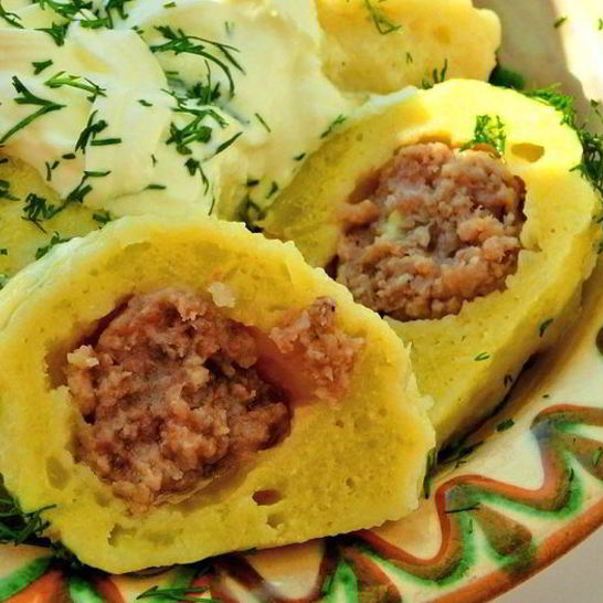 Рецепт клецек из картофеля