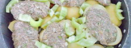 казан котлеты, котлеты в кастрюле. Шаг 20