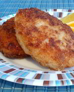 Котлеты из филе трески