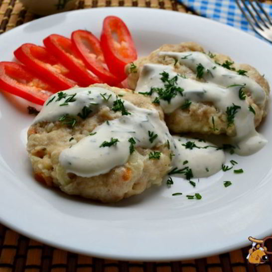 Рецепт котлет из кролика с брынзой в микроволновке